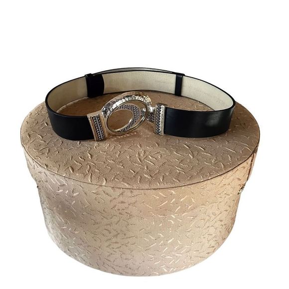 CHICO’S Adjustable Metalwork Hook Clasp Belt - Picture 8 of 11